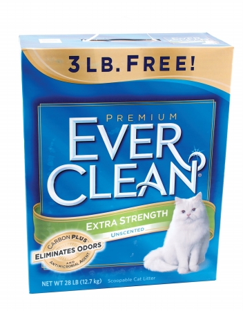 Clorox Petcare Products - Ever Clean Litter- Extra Strength 25 Pound - 71213-60417
