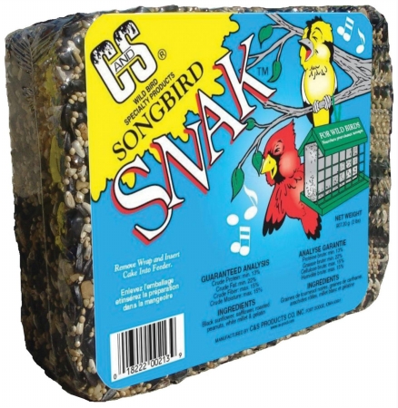 C And S Products Co Inc P - Songbird Snak 2 Pound - Cs06213