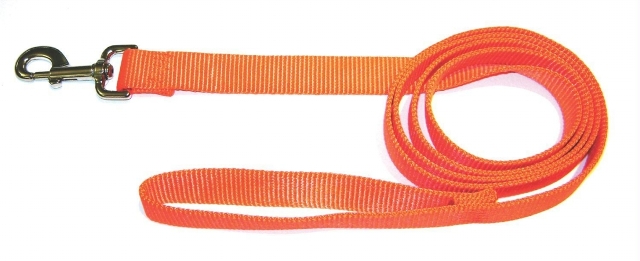 - Single Thick Nylon Lead- Orange 1 X 6 - Slos 4or