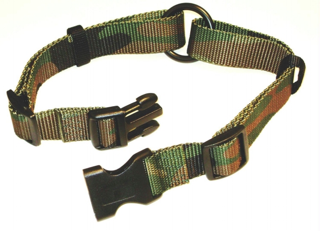 - Adj Saferite Dog Collar- Camouflage 1 X 18-26 - Fals 18-26 Cm