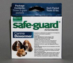 - Safeguard Dog Wormer 2 Gram - 033576-001-033576