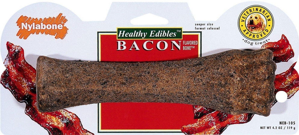 Nylabone Corp - bones - Healthy Edible- Bacon Souper - NEB10
