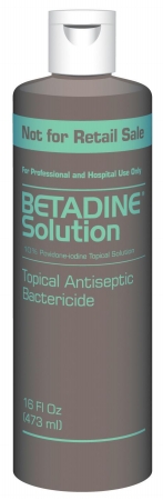 - Betadine Solution 16 Ounce - 67618-155-16 Bvs016