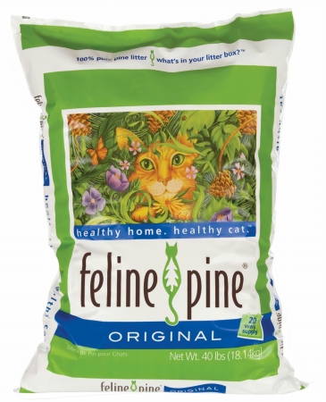 Nature S Earth Products - Feline Pine Cat Litter 40 Pound - 70750