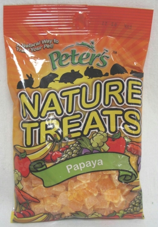 - Nature Treats Pieces- Papaya 2.85 Ounce - Sa-1005
