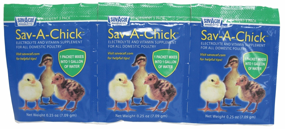 Milk Products,inc Sav-a-chick Electrolyte & Vitamin Supplement 3 Pack-.25ounce - 01-7451-0202