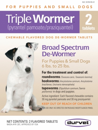 -pet Triple Wormer From Puppy&sm Dogs 2 Count - 011-17603
