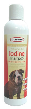-pet Naturals Iodine Shampoo- Red 8 Ounce - 011-51106