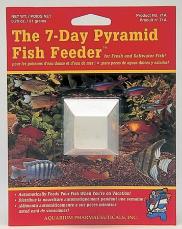 Mars Fishcare North Amer - Pyramid 7day Feeder 1 Pack - 71a