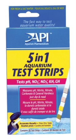 Mars Fishcare North Amer - 5 In 1 Test Strips 25 Count - 33g