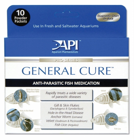 Mars Fishcare North Amer - General Cure Powder Packet 10 Pack - 15p