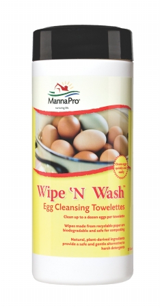 Wipe N Wash Egg Cleansing Towelettes 25 Count - 05-0209-5360