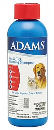 Farnam Pet - Adams Flea & Tick Cleansing Shampoo 6 Ounce - 100504628