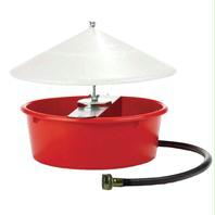 Inc Little Giant Automatic Poultry Waterer- Red 5 Quart - 166386
