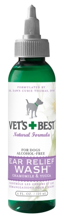 006vb-0021 Vets Best Ear Relief Wash For Dogs