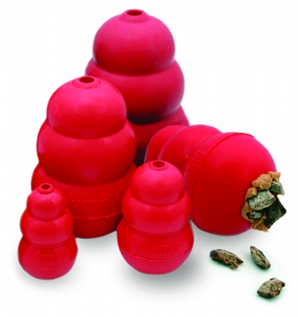 022w-kont3 Kong Dog Toy Red