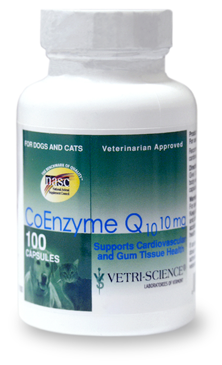 Vetri Sci 015vs-9322-10 Coenzyme Q10 10 Mg For Dogs And Cats 100 Capsules