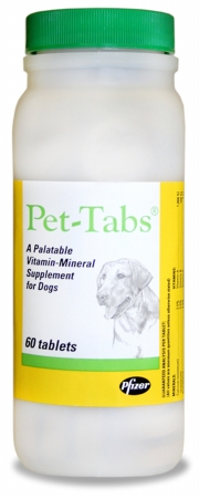015pfz01-60 Pet Tabs For Dogs - Pet Care Products