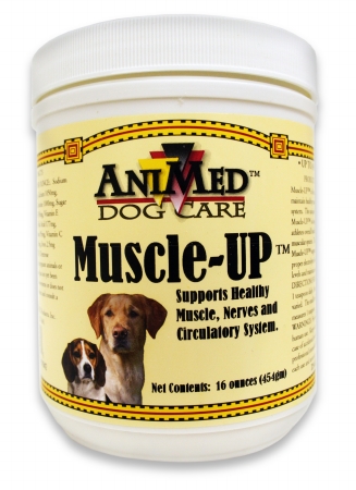 015amp01-16 Muscle-up Powder For Dogs 16 Oz