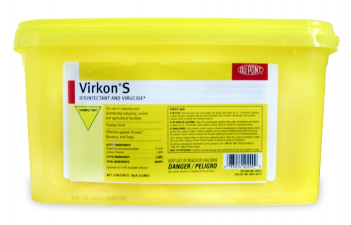 005002-10 Virkon S Powder 10 Lb Pail