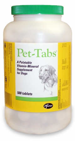 015pfz01-500 Pet Tabs For Dogs - Pet Care Products