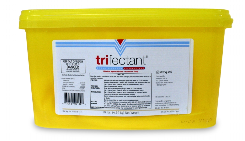 005vet01-1 Trifectant Disinfectant 10 Lb