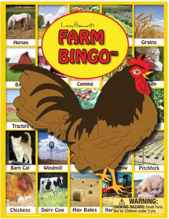 Lucy Hammet Bingo Games Lh9877 Farm Bingo