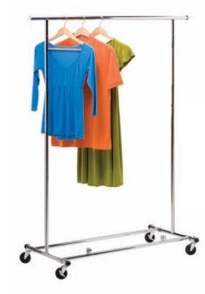 International Collapsible Commercial Garment Rack