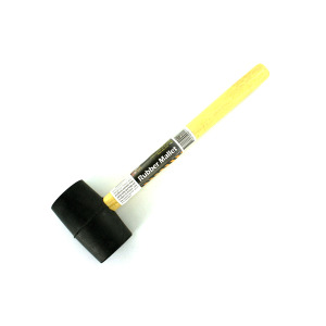 St015-20 Rubber Mallet With 8" Wood Handle - Case Of 20