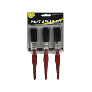 Bulk Buys Paint brush set  3 pack Case Of 8