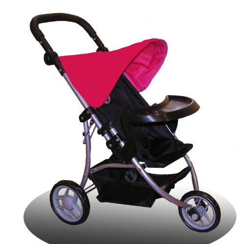 UPC 086138100430 product image for The New York Doll Collection 9377B Doll Single Jogging Stroller ages 2-4 | upcitemdb.com