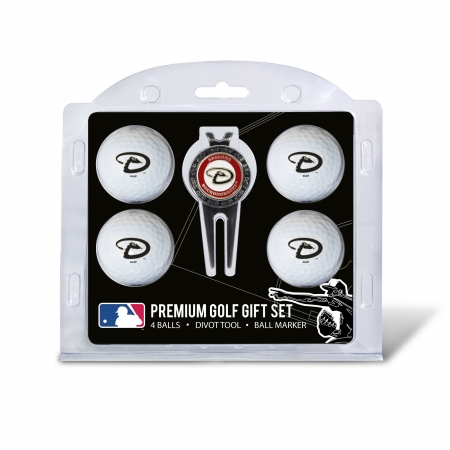 Team Golf 95006 MLB Arizona Diamondbacks 4 Ball Gift Set