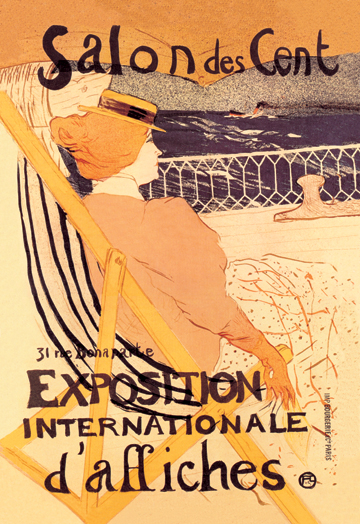 Buy Enlarge 0-587-00040-6c12x18 Salon Des Cent- Exposition Internationale Daffiches- Canvas Size C12x18