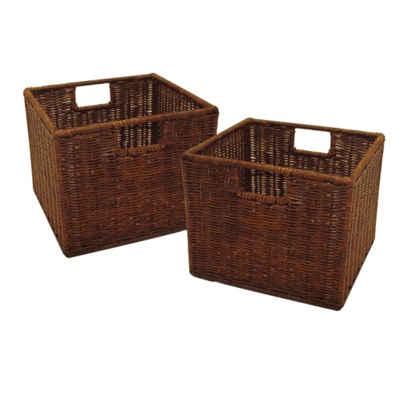 92211 Leo Set Of 2 Wired Basket Small
