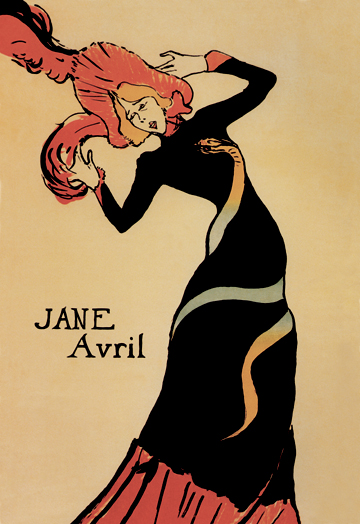 Buy Enlarge 0-587-00047-3p12x18 Jane Avril- Paper Size P12x18
