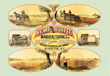Buy Enlarge 0-587-15059-9p12x18 Kemps Patent Manure Spreader- Paper Size P12x18