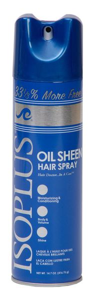 DDI IsoplusOil Sheen Hair Spray Regular- Case of 6