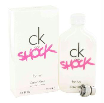 Ck One Shock By Eau De Toilette Spray 3.4 Oz