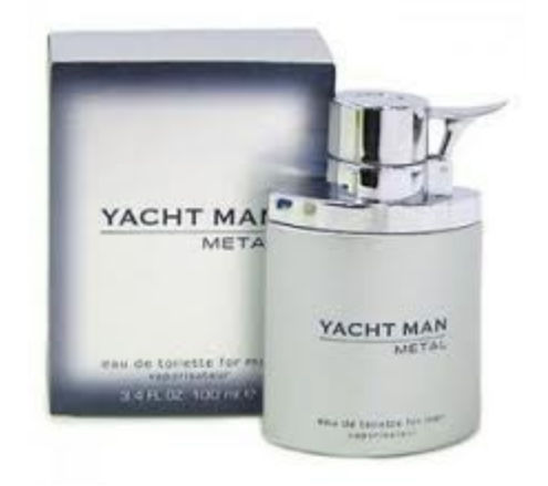 Yacht Man Metal For Men By - Edt Spray 3.4 Oz
