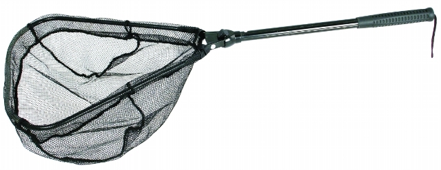 81031 Collapsible Fish Net 17 In. - Black Coarse Mesh