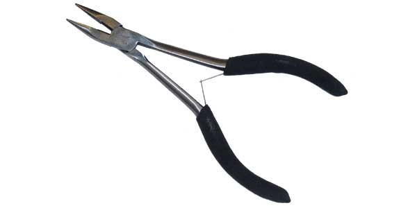 0751485 Needle-nose Plier With Black Cushion And Grip Handles