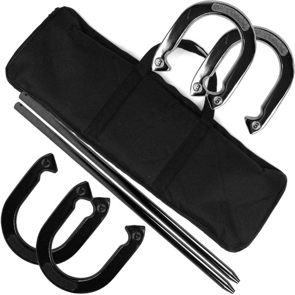 WMU Superior Recreation Horseshoe Set Easy to Carry