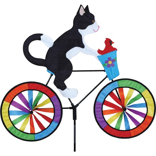 Pd26714 Tuxedo Cat Bicycle Spinner