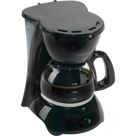 Continental Electric Ce23659 4 Cup Coffee Blk- Ce23589