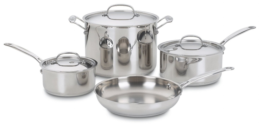 Corporation 77-7 7pc.chefs Classic Ss Cookware