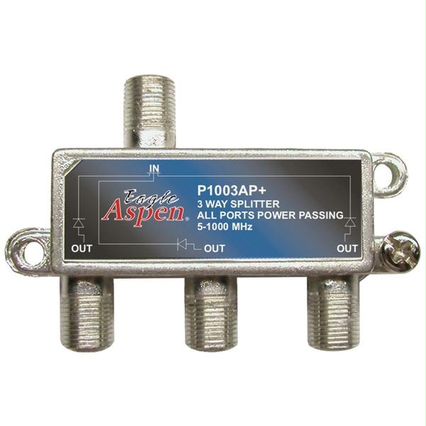 Eagle Aspen P1003ap 1000 Mhz Splitter - 3 Way Eagle Aspen P1003ap 1000 Mhz Splitter - 3 Way