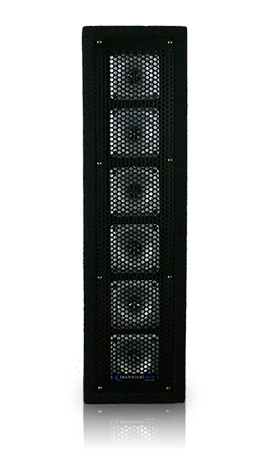 Technical Pro tw60t Carpeted SixWay Tweeter Tower
