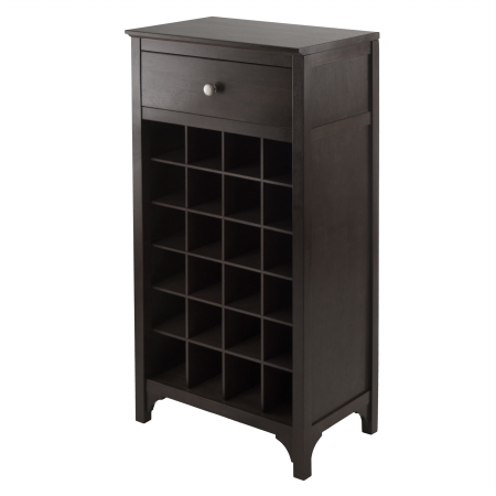 92738 Ancona Modular Wine Cabinet With One Drawer & 24-bottle