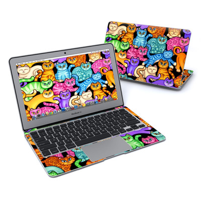 DecalGirl MBA11-CLRKIT DecalGirl MacBook Air 11in Skin - Colorful Kittens DecalGirl MBA11-CLRKIT DecalGirl MacBook Air 11in Skin - Colorful Kittens
