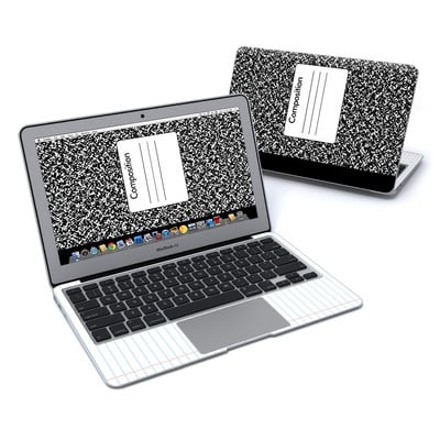 DecalGirl MBA11-COMPNTBK DecalGirl MacBook Air 11in Skin - Composition Notebook DecalGirl MBA11-COMPNTBK DecalGirl MacBook Air 11in Skin - Composition Notebook